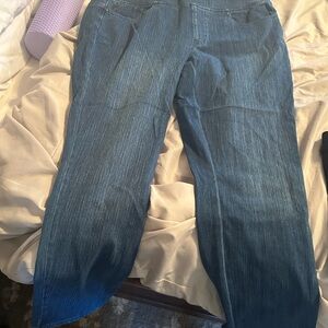 Belle by Kim gravel  flexibelle Blue Denim Jeans 16